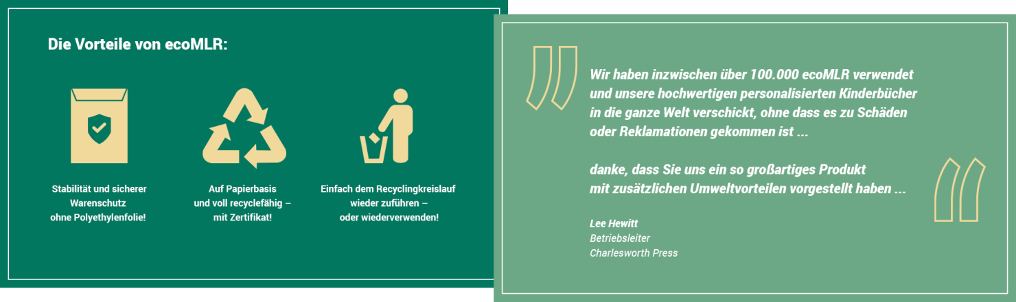 Benfits & Zitat ecoMLR