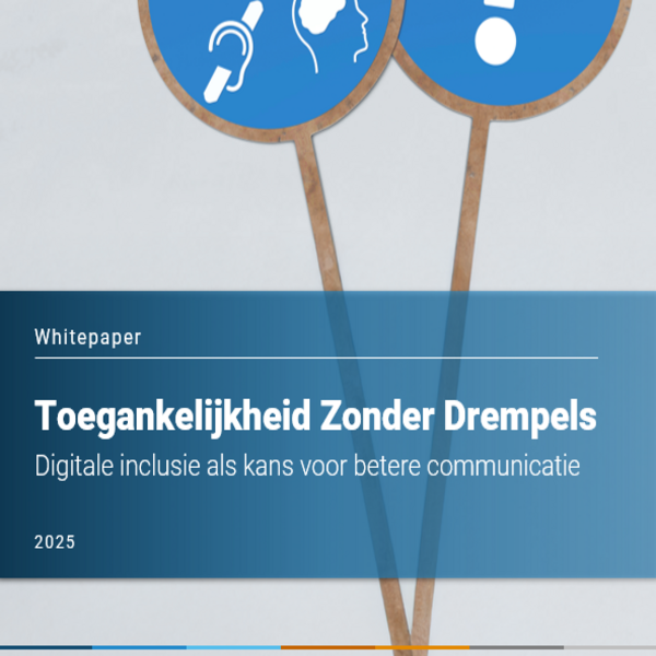 Toegankelijkheid zonder drempels